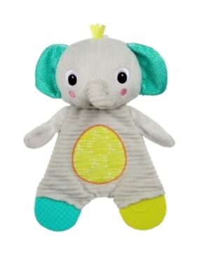 Bright Starts Snuggle Teethe Plush Elephant